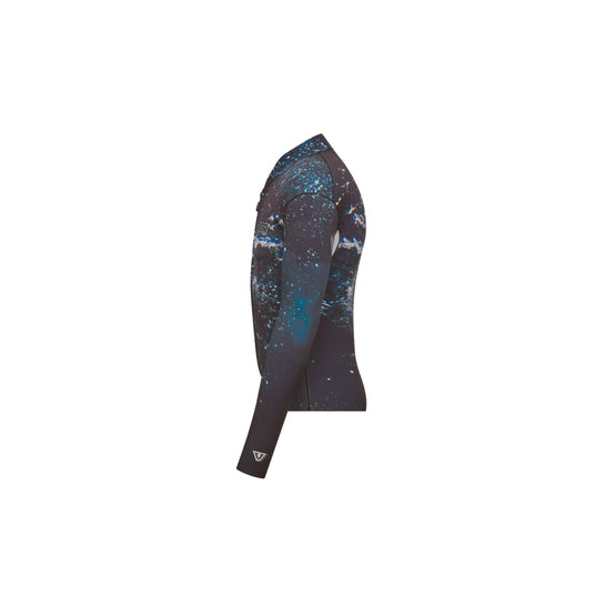 00X0050HOJWSC585 - Men's Jacket Wetsuit - 585 Fantaisie Fond Bleu