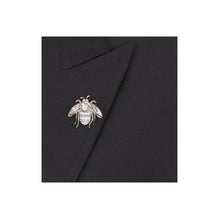 013C218A3226C900 - Jacket With Bee Jewel - 900 Noir