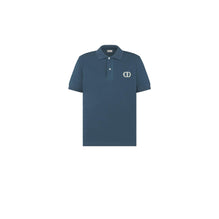 013J800A0373C580 - Cd Icon Polo Shirt - 580 Fantaisie Fond Bleu