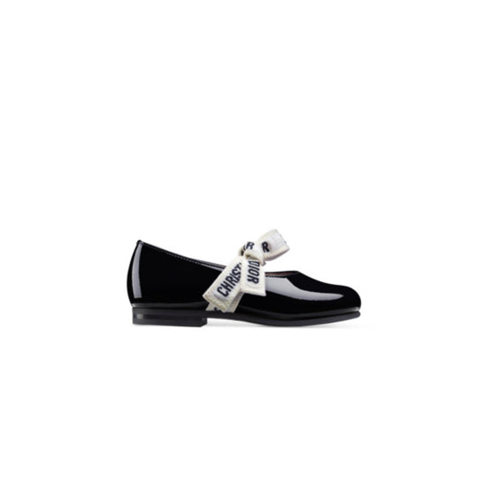 0SBS35SHOAY900 - Baby Miss B Ballet Flat - 900 Noir