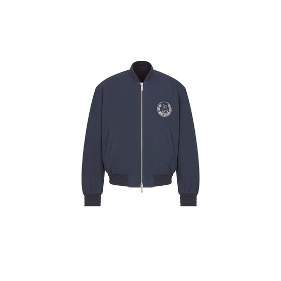 143C432I3004C588 - Men's Woven SW Jacket - 588 Fantaisie Fond Bleu
