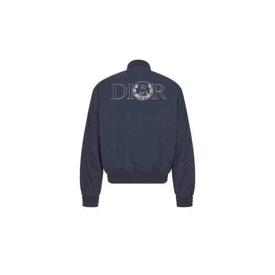 143C432I3004C588 - Men's Woven SW Jacket - 588 Fantaisie Fond Bleu