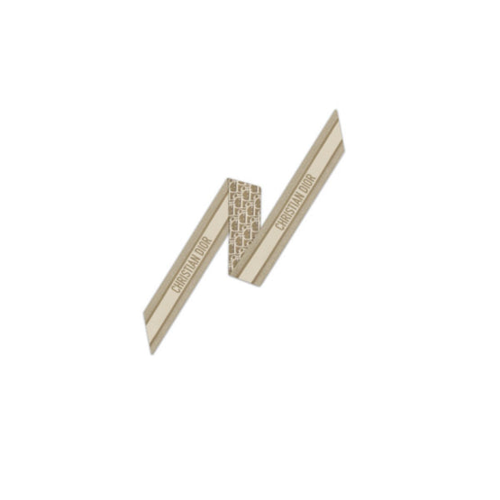15DOB106I600C118 - Dior Oblique Mitzah Scarf - 118 Beige