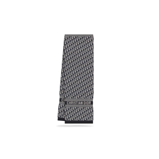 15DOB201I099C540 - Dioralps Dior Oblique Scarf - 540 Bleu Marine