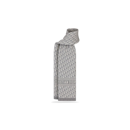 15DOB201I099C810 - Dioralps Dior Oblique Scarf - 810 Gris