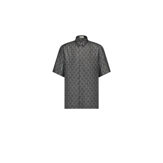 193C545A5797C988 - Men's Woven Shirt - 988 Fantaisie Fond Noir