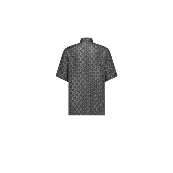193C545A5797C988 - Men's Woven Shirt - 988 Fantaisie Fond Noir