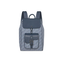 1ADBA200YKSH04E - Saddle Backpack With Flap - H04E Bleu Multi2