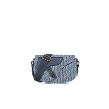 1ADPO325YKYH04E - Saddle Messenger Bag - H04E Bleu Multi2