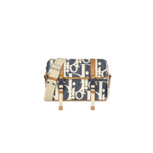 1HTPO333ROMH567 - Dior Hit The Road Messenger Bag With Flap - 567 Blue / Brown