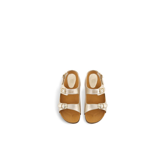 1RBS15SHOBY296 - Kid Girl's Leather Shoes - 296 Or
