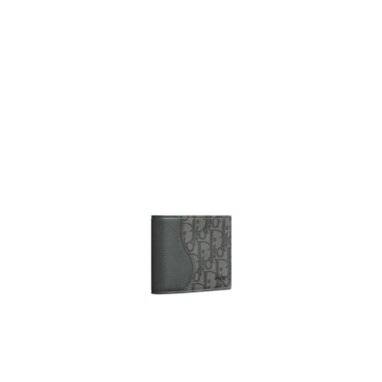 2ADBC306JCLH870 - Saddle Bifold Wallet - 870 Grey/Silver