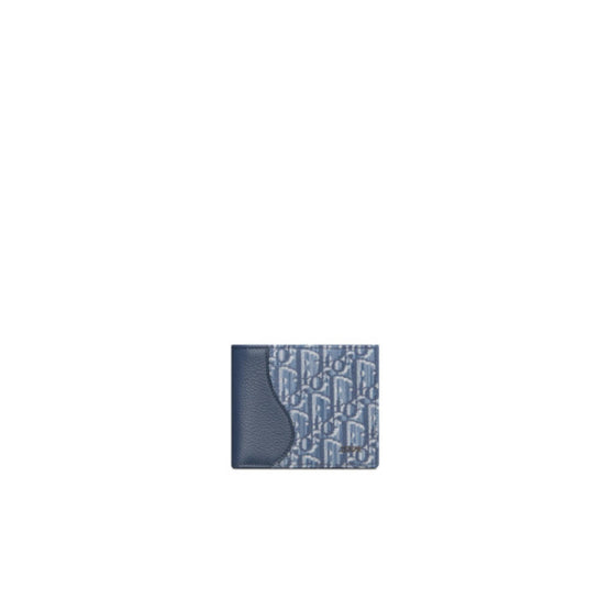 2ADBC306YKSH04E - Saddle Bifold Wallet - H04E Bleu Multi2