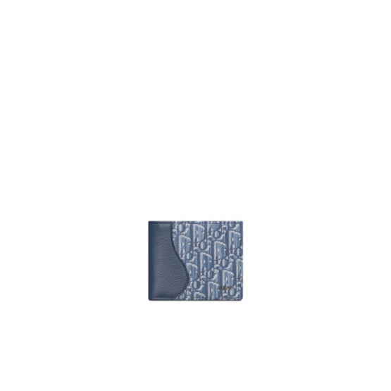 2ADBH076YKSH04E - Saddle Bifold Wallet - H04E Bleu Multi2