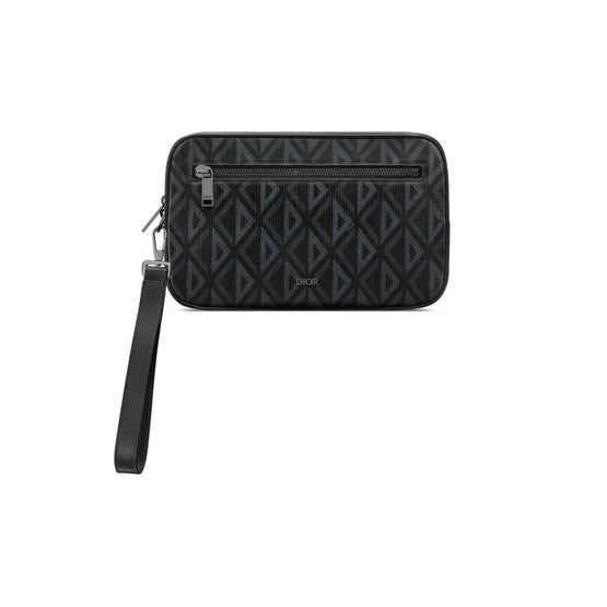 2ESCA340DCOH43E - Men's CD Diamond Toiletry Pouch - 43E Noir Multi