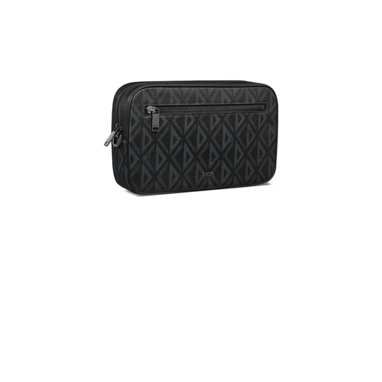 2ESCA340DCOH43E - Men's CD Diamond Toiletry Pouch - 43E Noir Multi