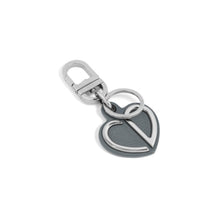 2ESKH429YKKH830 - Cd Heart Key Ring - 830 Dark Grey
