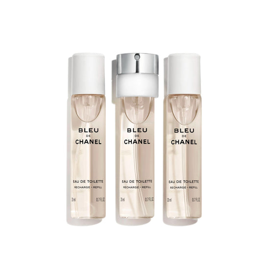 Bleu De Chanel Eau De Toilette (Travel Spray Refills) - 3x20ml