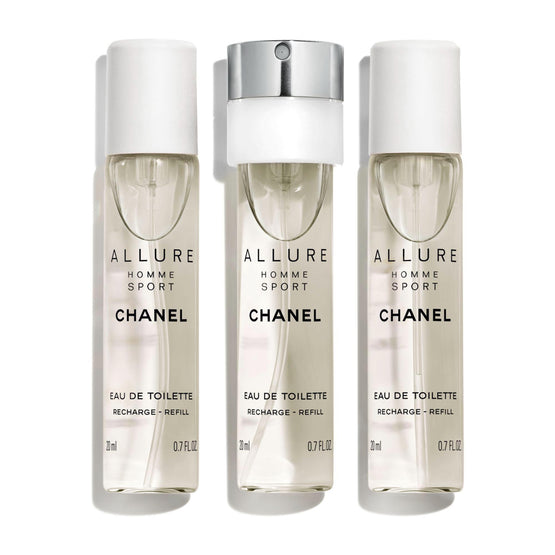 Allure Homme Sport Eau De Toilette (Travel Spray Refills) - 3x20ml