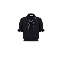 314S52AM102X9330 - Women's Knitwear Pullover - 9330 Fantaisie Noir