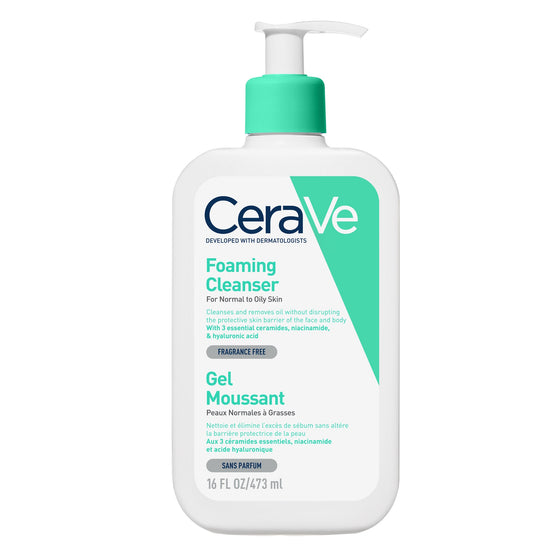 [BOGO] CERAVE FOAMING FACIAL CLEANSER 16OZ