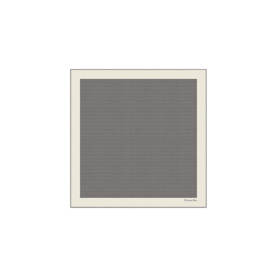 34MON090I601C089 - 30 Montaigne 90 Square Scarf - 089 Fantaisie Fond Blanc