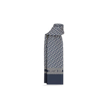 35DOB200I608C541 - Dior Oblique Stole - 541 Bleu Marine