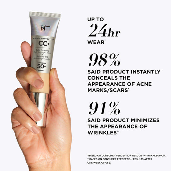 CC+ CREAM FULL-COVERAGE FOUNDATION WITH SPF 50+ 32ML
