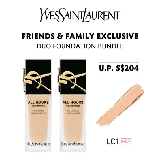 [BOGO] YSL ALL HOURS LIQUID FOUNDATION - LC1 *