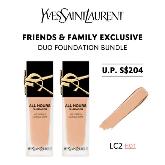 [BOGO] YSL ALL HOURS LIQUID FOUNDATION - LC2 *