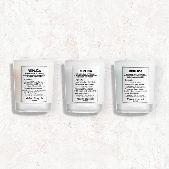 REPLICA CANDLE TRIO SET 3X70G