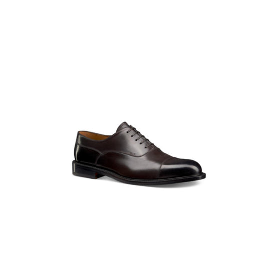 3DE387ZDUH750 - Dior Embassy Oxford Shoe - 750 Dark Brown