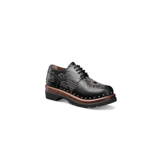 3DE396ZFCH900 - Dior And Hylton Nel Dior Cape Town Derby Shoe - 900 Black