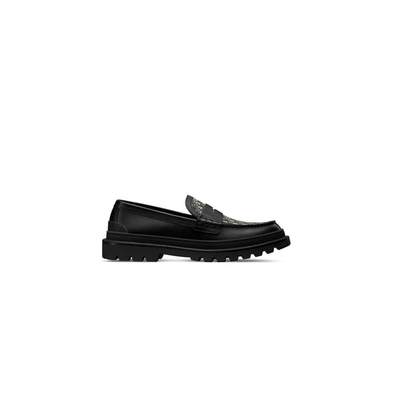 3LO103ZCDH961 - Dior Explorer Loafer - 961 Black/Beige