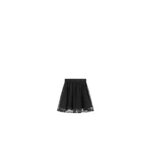 3SBM11SKTVY900 - Kids' Flared Skirt - 900 Noir