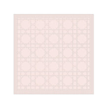 3SBP34BLAAY353 - New Born Girl's Knit Blanket - 353 Poudre