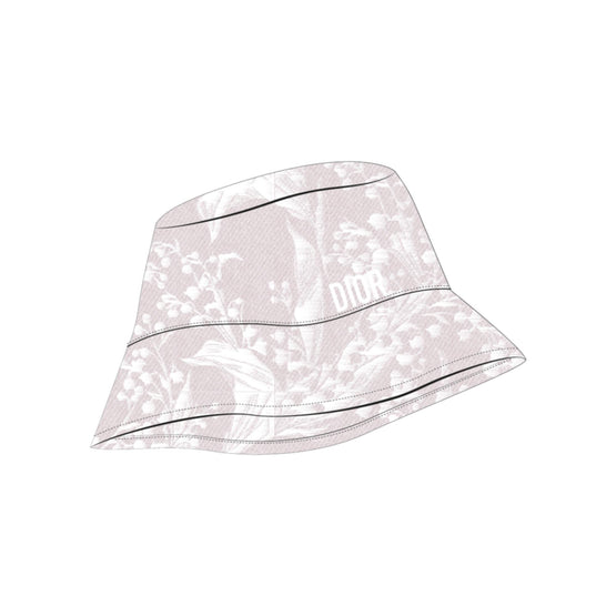 3WBM12HATAY300 - Kid Girl's Denim Bucket Hat - 300 Rose