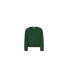 3WBM14PULJY35G - Kid Girl's Knit Sweater - 35G Noir/Vert