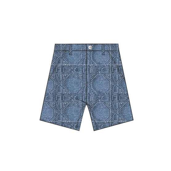 3WBM22SHTCY533 - Kid Boy's Denim Shorts - 533 Bleu Denim