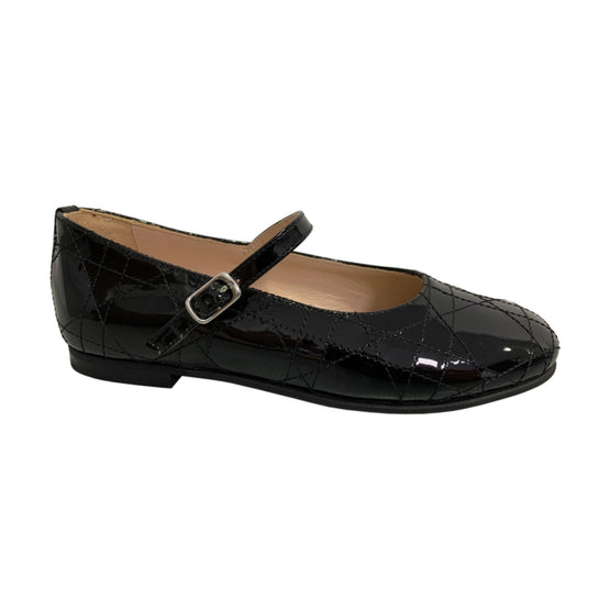 3WBS15SHOLY900 - Kid Girl's Leather Shoes - 900 Noir