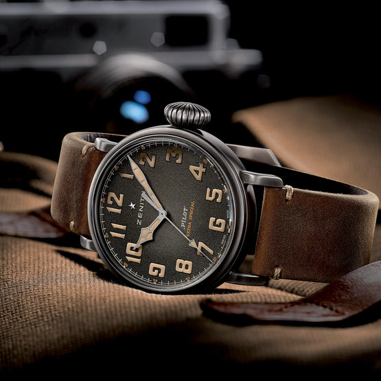 Pilot Type 20 Aged Steel - 45mm