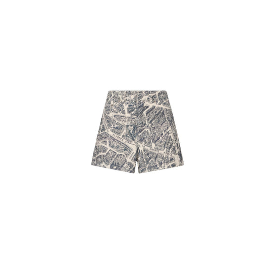 422P83A3980X1850 - Women's Denim Shorts - 1850 Fantaisie Beige