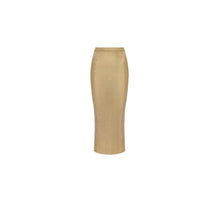 424J09AM914X1998 - Women's Knitwear Skirt - 1998 Or