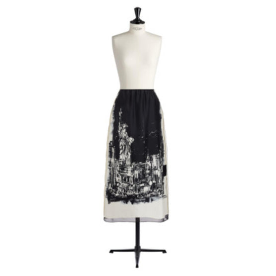 441J54A6539X9410 - Women's Skirt - 9410 Fantaisie Noir