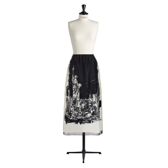 441J54A6539X9410 - Women's Skirt - 9410 Fantaisie Noir
