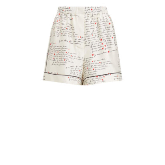 441P42A6249X0893 - Women's Shorts - 0893 Fantaisie Blanc