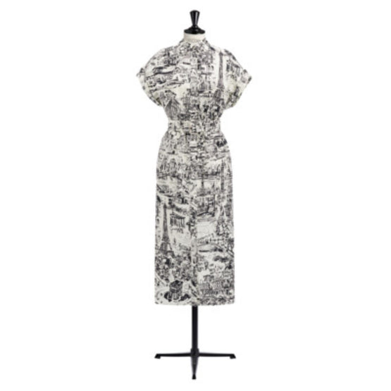 441R16A3848X0930 - Women's Dress - 0930 Fantaisie Blanc