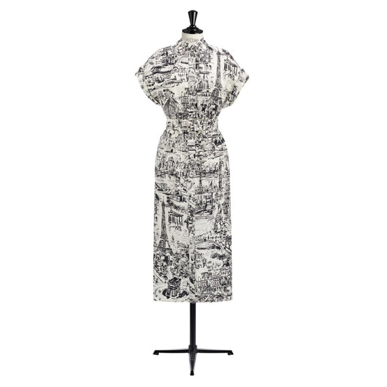 441R16A3848X0930 - Women's Dress - 0930 Fantaisie Blanc