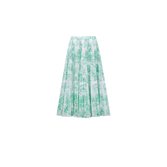 442J04A3402X0864 - Women's Denim Skirt - 0864 Fantaisie Blanc