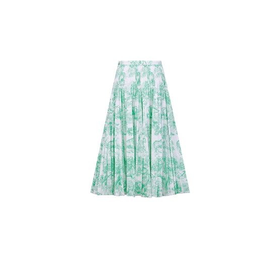 442J04A3402X0864 - Women's Denim Skirt - 0864 Fantaisie Blanc